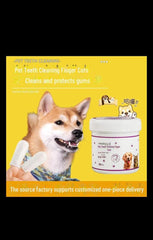 Disposable Dental Finger Wipes For Pets